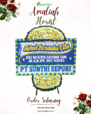 Papan Bunga Duka di Sri Padang