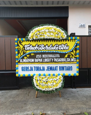 Papan Bunga Duka di Sri Padang