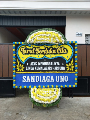 Papan Bunga Duka di Sri Padang